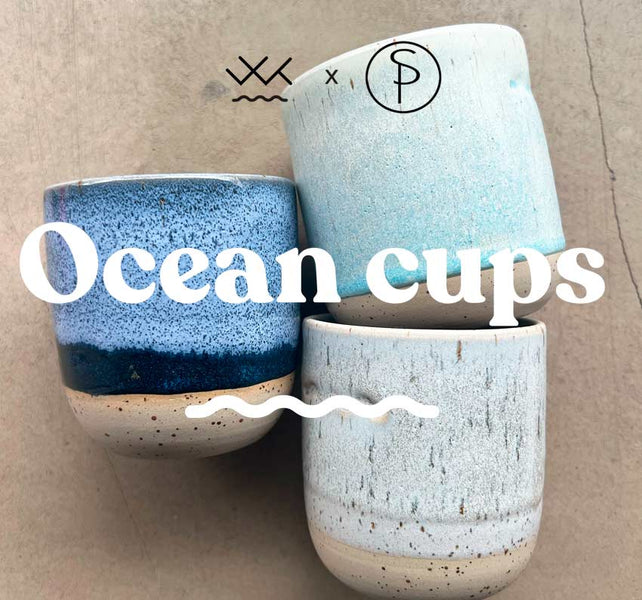 Ocean Cups - discover our new unique handmade ceramic mugs